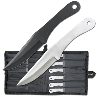 PERFECT POINT PAK-712-12 THROWING KNIFE SET 8.5" OVERALL