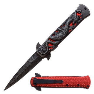 DARK SIDE BLADES DS-A081RD SPRING ASSISTED KNIFE