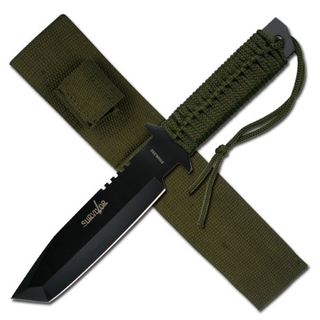 SURVIVOR HK-7524 OUTDOOR FIXED BLADE KNIFE 11.5" OVERALL