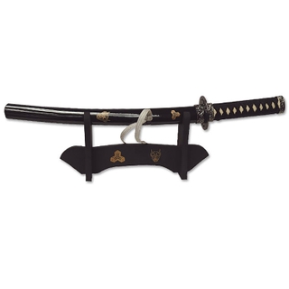 BladesUSA - Samurai Sword with Display Stand - 13-inches Overall - SW-360E