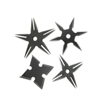 Perfect Point Throwing Stars - Set of 4 - RC-108-4B