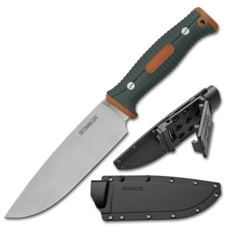 Outdoor Life Fixed Blade Chef Knife (Clamshell) - OL-FIX002OGN