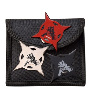 Perfect Point Throwing Star Set PP-131-3 Throwing Star Set