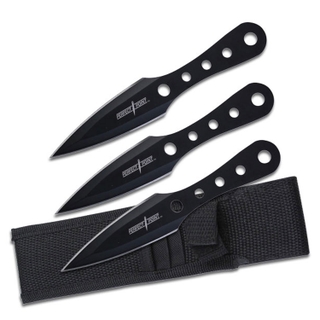 PERFECT POINT PP-022-3B THROWING KNIFE SET 6.5" OVERALL