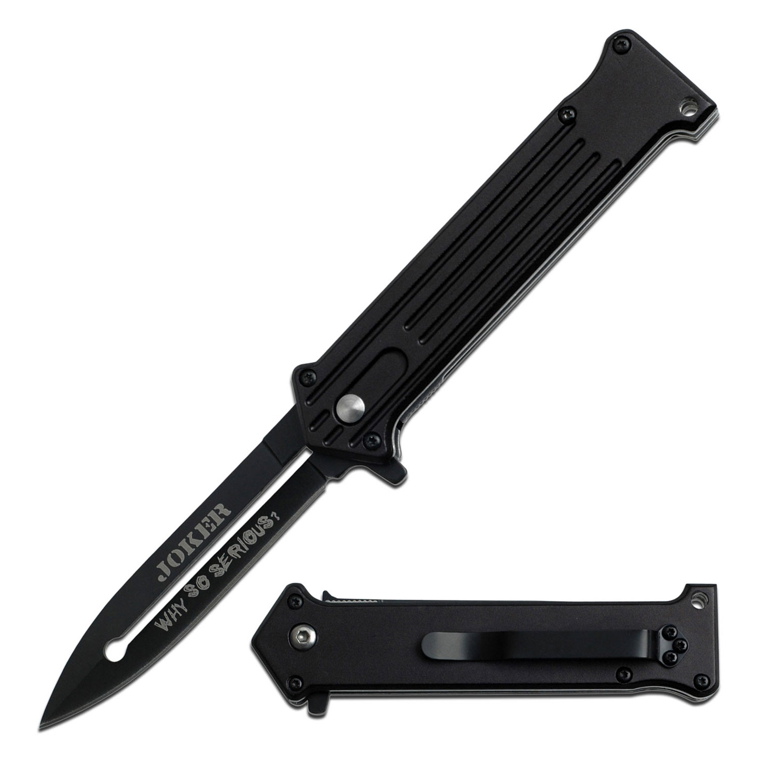 Snake Eye Tactical Everyday Carry Spring Assist Style Folding